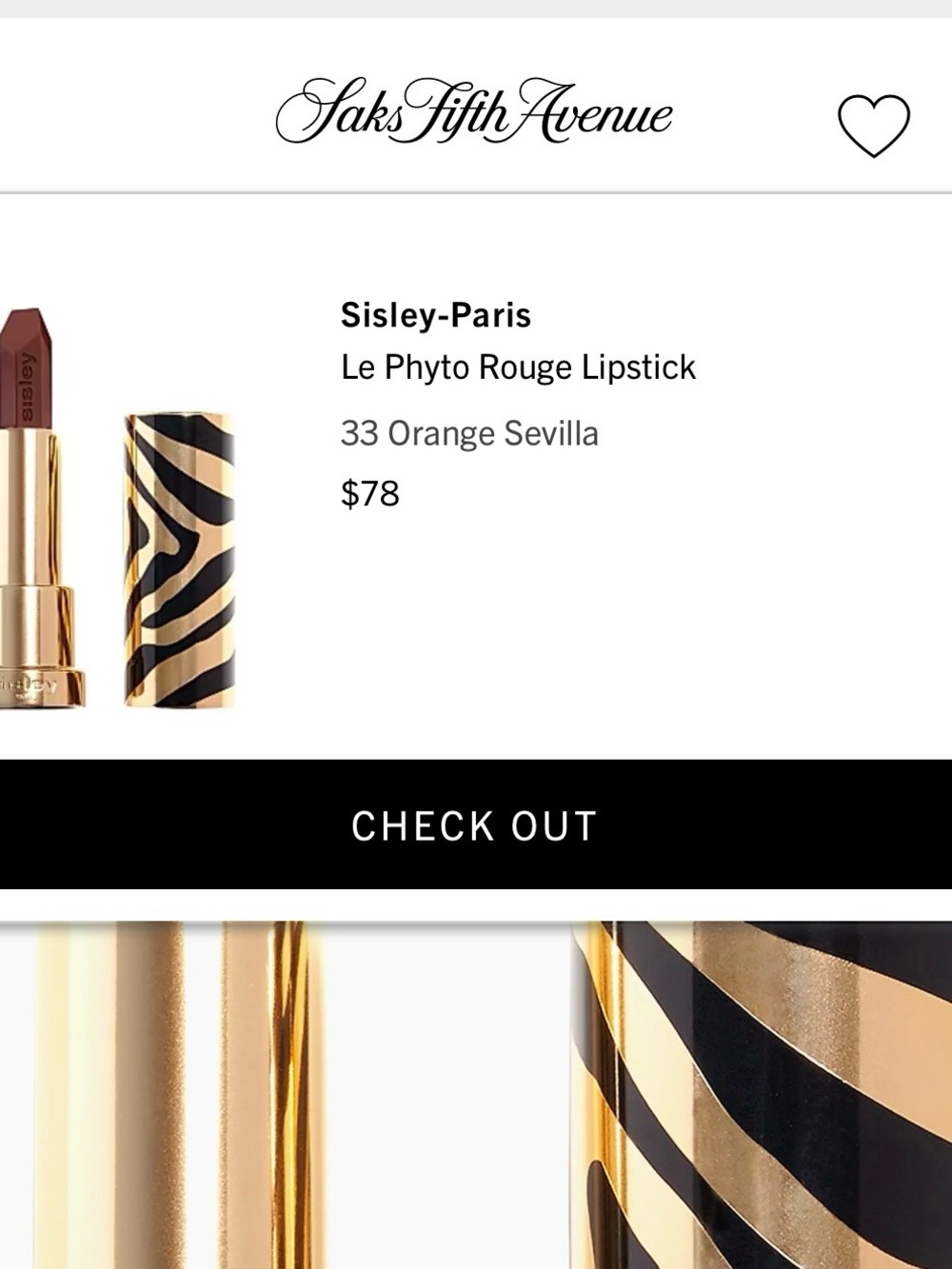 Sisley-Paris Le Phyto Rouge Lipstick 32 Orange Sevilla - Picture 4 of 6